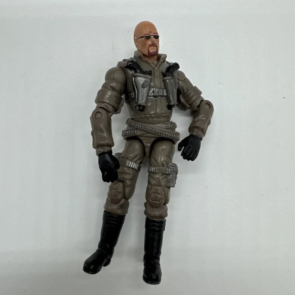 G.I.JOE Gijoe 2002 Hasbro Wild Bill V8 - Helicopter Pilot Figure (#138)